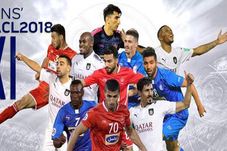 4 پرسپولیسی و 3 استقلالی در تیم منتخب لیگ قهرمانان آسیا