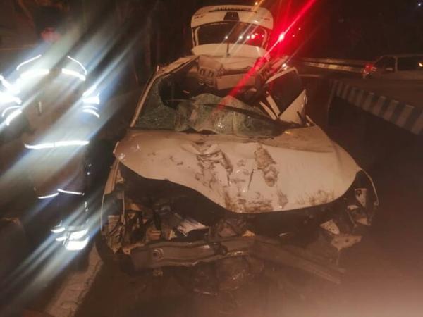 جان باختن 2 نفر و مصدومیت 10 تن در تصادف دو خودرو جان باختن 2 نفر و مصدومیت 10 تن در تصادف دو خودرو